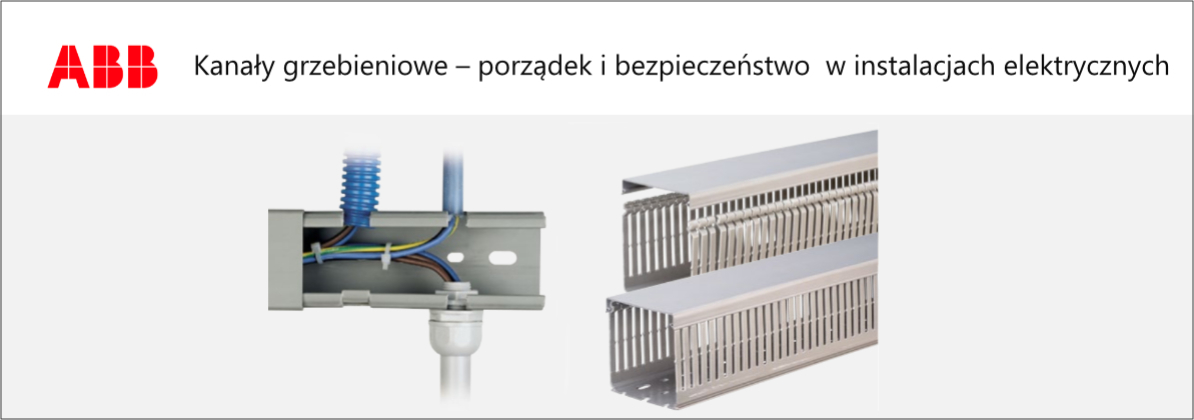 Kanały grzebieniowe do szaf sterowniczych firmy ABB już dostępne w naszym sklepie!