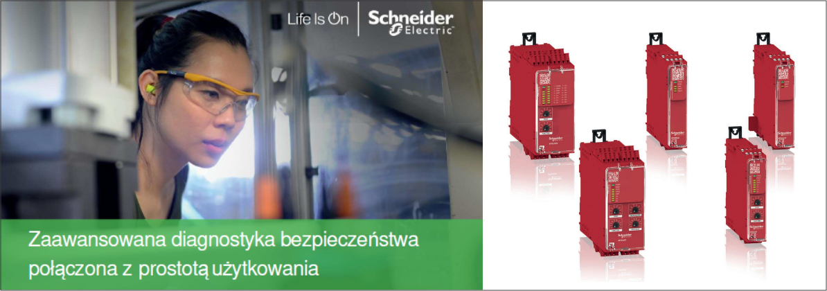 Moduły Preventa XPS Universal monitoring oraz diagnoza funkcji bezpieczeństwa