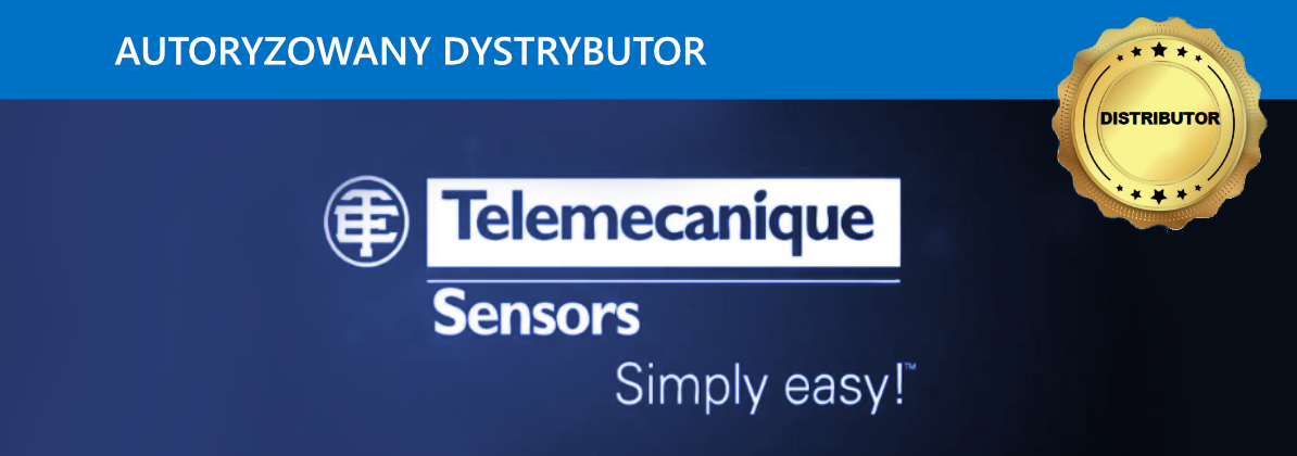 Jesteśmy autoryzowanym dystrybutorem Telemecanique Sensors
