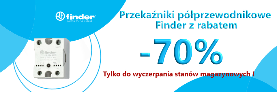 Przekaźniki półprzewodnikowe Finder