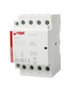 Stycznik modułowy RXC63-40-D024, 63A, 4NO, cewka24V DC, 3 moduły