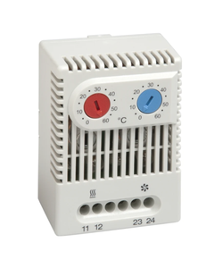 Termostat podwójny ZR 011 do ogrzewania i chłodzenia, 0 do +60°C dla NO, 0 do +60°C dla NC, IP20