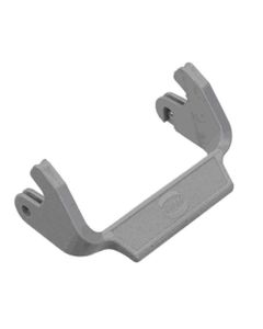Klamra blokująca rozm. 16A, Han-Easy Lock 16A, Single lever, rygiel pojedynczy, szara, z poliwęglanu (PC)