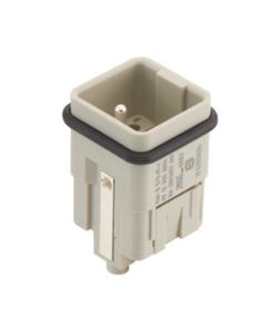 Wkład rozm. 3A, Han Q żeński, 5+PE, 16A 230/400V, piny do zaciskania, 0.14-2.5 mm2, z możliwością kodowania  (Han Q 5/0-...