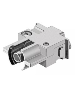 Han-Modular, moduł Han 100A PE, męski, 1 x PE, 100A, zaciski osiowe śrubowe, 16-35 mm2  (Han PE-module male axial 16-35q...