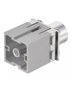 Han-Modular, moduł Han 300A PE, męski, 1 x PE, 300A, zaciski osiowe śrubowe, 95-120 mm2  (Han 300A PE axial module 95-12...