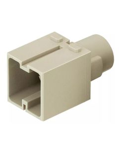 Han-Modular, moduł Han 200 A, męski, 1-pin, 200A 1000V, do pinów zaciskanych, 25-70 mm2  (Han 200A crimp module, male)...
