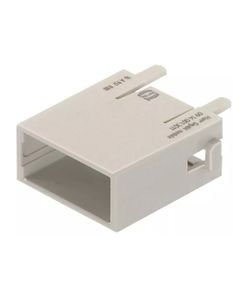 Han-Modular, moduł adaptera, męski, do wkładów Han Gigabit, Han Megabit, han Schielded (Han module adapter, male)