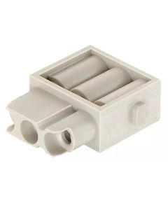 Han-Modular, moduł Han C, żeński, 3-pin, 40A 690V, do pinów zaciskanych, 1.5-6 mm2  (Han 3 MOD BU-C 40A w.2)