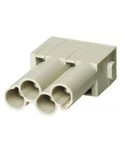 Han-Modular, moduł Han CD, męski, 4-pin, 40A 830V, do pinów zaciskanych, 1.5-6 mm2  (Han 4 Mod M-c  40A)