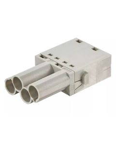 Han-Modular, moduł Han CC, męski, 4-pin, 40A 830V, zaciski Push-in, 1.5-6 mm2  (Han CC Push-In module male 1,5-6mm2)