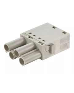 Han-Modular, moduł Han CC, żeński, 4-pin, 40A 830V, zaciski Push-in, 1.5-6 mm2  (Han CC Push-In module, female 1,5-6mm2)...