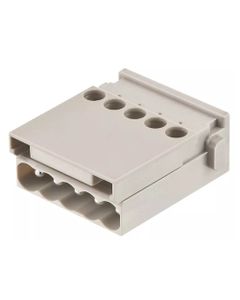 Han-Modular, moduł Han E, męski, 5-pin, 16A 230/400V, zaciski śrubowe, 0.5-2.5 mm2  (Han E Screw module-M)