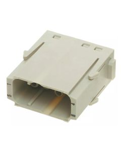 Han-Modular, moduł Han EE, męski, 8-pin, 16A 400V, do pinów zaciskanych, 0.14-4 mm2  (Han 8 Mod sti-c 16A)