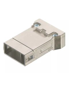Han-Modular, Wkład Han Megabit, męski, 2 x 4-pin + ekran, kat.5e, 100Mbit/s, 10A 50V, do pinów zaciskanych Han D, 0.14-2...