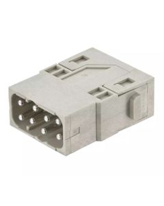 Han-Modular, moduł Han EE, męski, 8-pin, 16A 400V, zaciski Push-in, 0.5-2.5 mm2  (Han EE Push-In module, male 0,5-2,5mm2...