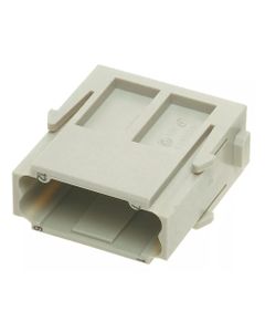 Han-Modular, moduł Han DD, męski, 12-pin, 10A 250V, do pinów zaciskanych, 0.14-2.5 mm2  (Han DD module, crimp male)