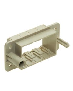 Han-Modular, ramka dokująca rozm. 16B, dla 4 modułów, montaż stały, oznaczenie a-d