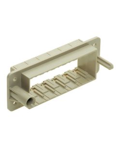 Han-Modular, ramka dokująca rozm. 24B, dla 6 modułów, montaż stały, oznaczenie a-f