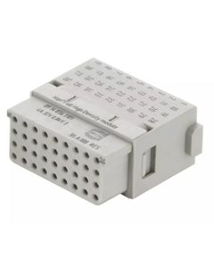 Han-Modular, moduł Han D-sub, żeński, 36-pin, 4A 32V, do pinów zaciskanych, 0.14-0.52 mm2  (Han Full High Density Module...