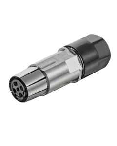 Han-Modular, wkład Han M12 D-kodowany, żeński, 100 Mbit/s (kat. 6A), 4-pin + ekran, 4A 32V, przyłączenie zaciskane, 0.09...