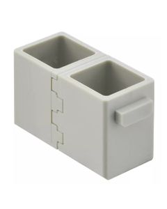 Han-Modular, moduł Han Domino Dummy, męski/żeński, kostka zaślepiająca, duża zatyczka (Han Domino Dummy cube (MF.2))...