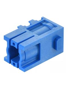Han-Modular, moduł Domino pneumatyczny, męski/żeński, do 1 kontaktu pneumatycznego 3, 4, 6 mm, mała zatyczka (Han Domino...