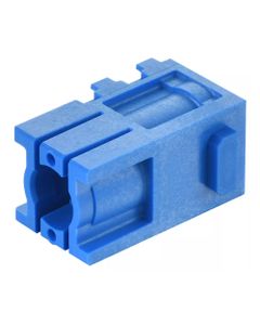 Han-Modular, moduł Domino pneumatyczny, męski/żeński, do 1 kontaktu pneumatycznego 3, 4, 6 mm, duża zatyczka (Han Domino...