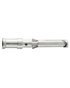 Styk zaciskany Han D, żeński, 10A, na przewód 0.75mm2, stop miedzi posrebrzany, do wkładów Han D/DD/R15