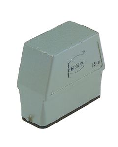 Obudowa złącza rozm. 16A, Han 16A-g, metal, pełna, bez wejść kablowych, wysoka konstrukcja, bolce do klamry pojedynczej...