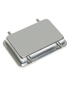Pokrywa ochronna rozm. 32A, Han 32A-pokrywa blasz (dla Easy-Lock), metal, dla obudowy gniazd przelotowych i cokołowych, ...