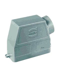 Obudowa złącza rozm. 10B, Han 10B-GS-R-21, na kabel, kątowa, 1 x PG21, wysoka konstrukcja, bolce do klamry pojedynczej...