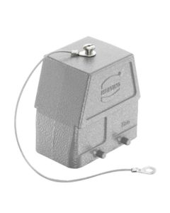 Obudowa złącza rozm. 10B, Han 10B-H, pełna, bez wejść kablowych, wysoka konstrukcja, bolce do klamry podwójnej