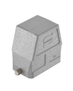 Obudowa złącza rozm. 10B, Han 10B-GG-R, pełna, bez wejść kablowych, rygiel pojedynczy, wysoka konstrukcja