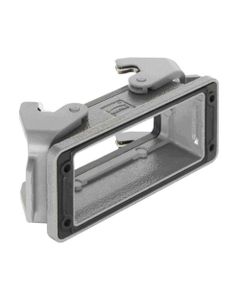 Obudowa złącza rozm. 16B, Han 16B-HBM-Rear Fit-DL-w/o frame, przelotowa, montaż z tyłu, z 2 klamrami, bez ramki, rygiel ...