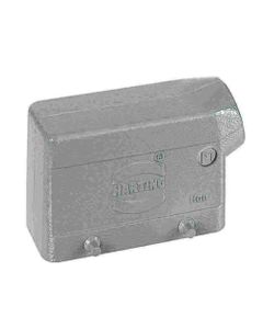 Obudowa złącza rozm. 16B, Han 16B-gs-21, na kabel, kątowa, 1 x PG21, rygiel podwójny, niska konstrukcja