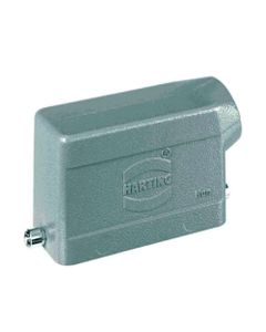 Obudowa złącza rozm. 16B, Han 16B-gs-R-21, na kabel, kątowa, 1 x PG21, niska konstrukcja, bolce do klamry pojedynczej