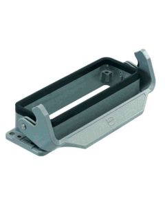 Obudowa złącza rozm. 24B, Han 24 B-agg-LB, przelotowa, prosta, z klamrą, rygiel pojedynczy, niska konstrukcja