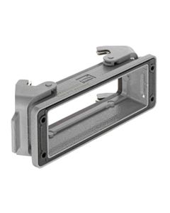 Obudowa złącza rozm. 24B, Han 24B-HBM-Rear Fit-DL-w/o frame, przelotowa, montaż z tyłu, niska konstrukcja, z 2 klamrami,...