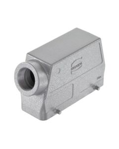 Obudowa złącza rozm. 24B, Han 24B-GS-21, na kabel, kątowa, 1 x PG21, rygiel podwójny, wysoka konstrukcja