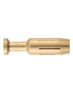 Styk zaciskany Han C, żeński, 40A, na przewód 10mm2, stop miedzi pozłacany HMC, do wkładów Han C