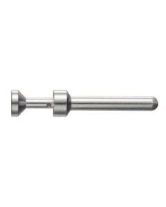 Styk zaciskany Han E, męski, 16A, na przewód 0.14-0.37mm2, stop miedzi posrebrzany, do wkładów Han A/E/EE