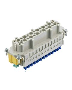 Wkład rozm. 24B, Han ES-Press żeński, 24+PE, 16A 500V, zaciski klatkowe ES Press + PE Press, 0.14-2.5 mm2, do wys. obudó...