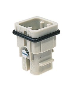 Wkład rozm. 3A, Han D męski, 8 kontaktów, 10A 250V, do pinów zaciskanych, 0.25-1.5 mm2  (Han 8D-M)