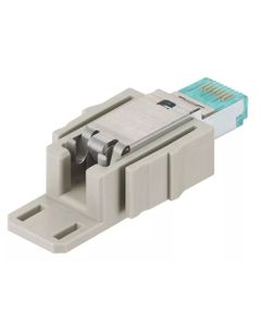 Han-Modular, wkład męski Han RJ45, 8-pin, kat.6A, 10 Gbit/s, ekranowany, zaciski IDC (Han-Modular RJ45 GL Cat6A plug 8p)...