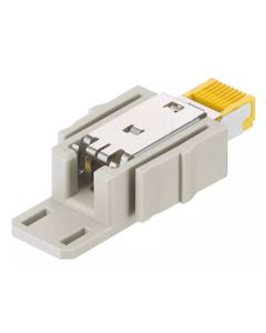 Han-Modular RJ45, wkład męski Han RJ45, 8-pin, kat.6A, 10 Gbit/s, ekranowany, zaciski IDC (Han Modular RJ45 10G Plug -Se...