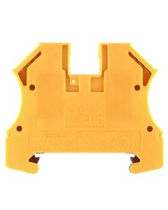 Złączka przewodu ochronnego WPE 6, śrubowa, 6 mm2, 1000V, zielono-żółta, 2 połączenia