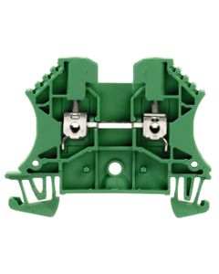 Złączka przelotowa WDU 2.5 GN, śrubowa, 2.5 mm2, 800V, 24A, zielona, 2 połączenia