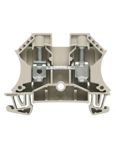 Złączka przelotowa WDU 10, śrubowa, 10 mm2, 1000V, 57A, ciemnobeżowa, 2 połączenia