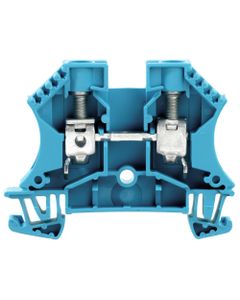Złączka przelotowa WDU 10 BL, śrubowa, 10 mm2, 1000V, 57A, niebieska, 2 połączenia